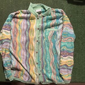 COOGI Vibrant Striped Men's Shirt